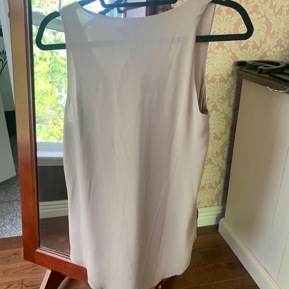 Flowy chiffon naked zebra tank - Picture 2 of 6